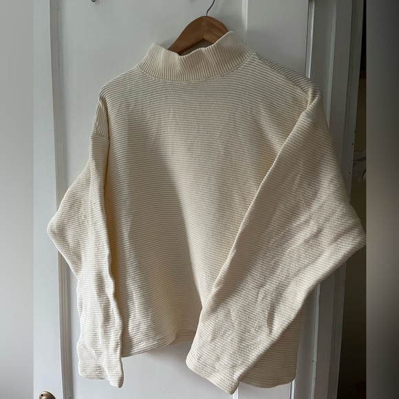NWOT Madewell Funnelneck Drop Shoulder Sweater - Picture 5 of 7